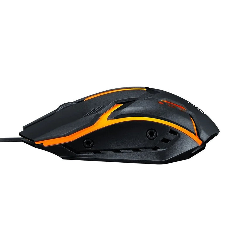 Mouse Gamer Alfa USB 3200 DPI LED RGB com fio JX-M20